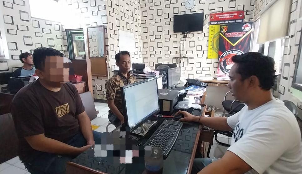 Satuan Reserse Narkoba Polresta Cilacap Amankan Seorang Pria dengan Barang Bukti 1,58 Gram Sabu