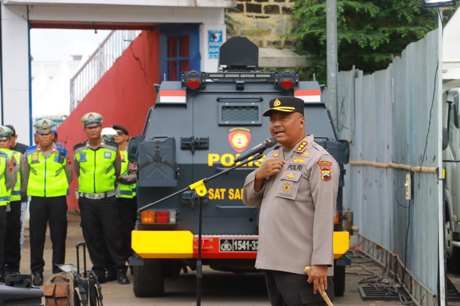 Konser Laskar Jiwa Berjalan Aman, Kapolresta Cilacap Apresiasi Dedikasi Personel di Lapangan