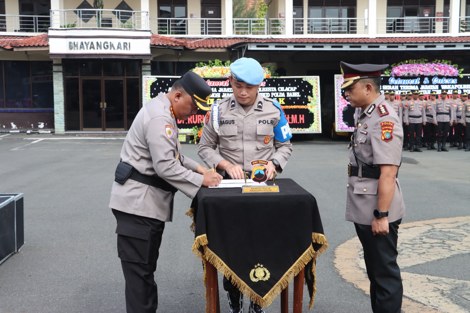 Tinggalkan Polresta Cilacap, Wakapolresta Resmi Jabat Dirpolairud Polda Bangka Belitung