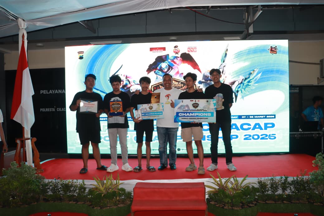 Turnamen Mobile Legends Kapolresta Cilacap Digelar, Upaya Ajak Generasi Muda Jauhi Kenakalan Remaja