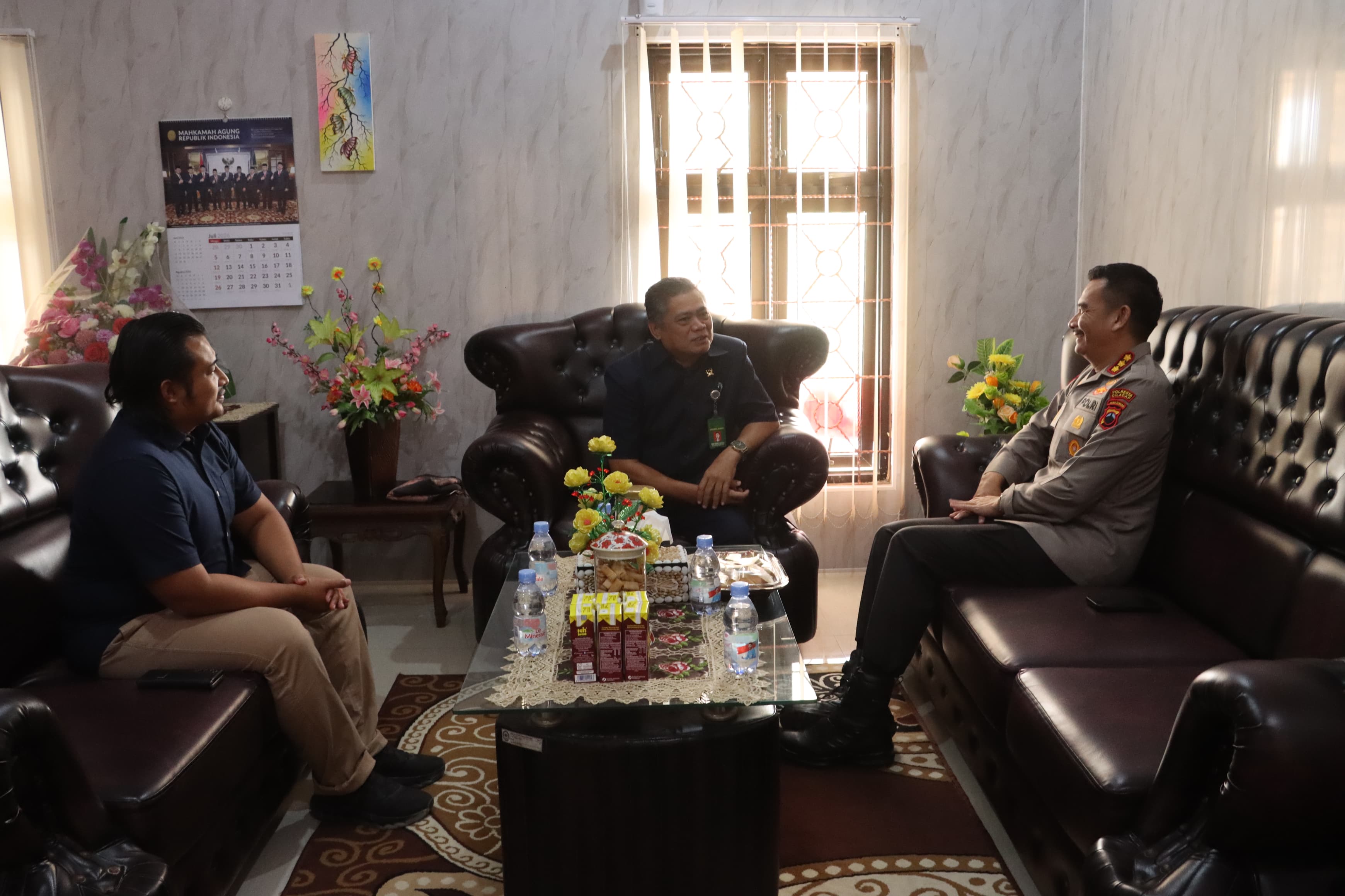 Kapolresta Cilacap Perkuat Sinergi dengan Pengadilan Negeri, Dukung Penegakan Hukum yang Profesional